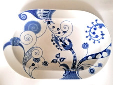 HEINRICH Porzellan Germany Servierplatte Fleischplatte 40 cm HG Selb echt Kobalt