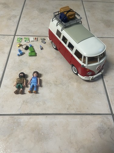 Playmobil camping bus - camping,