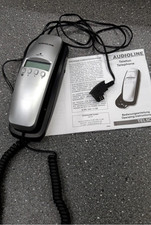 Kompakttelefon Audioline TEL5CLIP große Tasten, Seniorentelefon analog