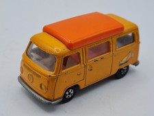 Matchbox  Superfast  #23 VW Bus T2 Camper orange stark bespielter Zustand 