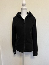 🖤 Schwarzer Fleecepullover