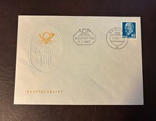FDC 1967 Walter Ulbricht MiNr