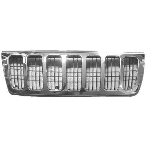 Kühlergrill chrom schwarz - kühlergrill, chrom/schwarz