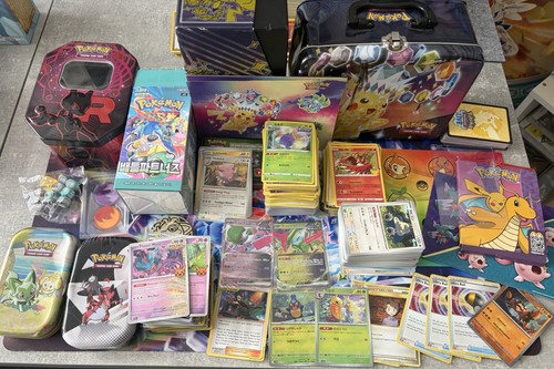 Große pokemon karten sammlung - große,