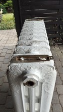 Gussheizkörper auf Füßen