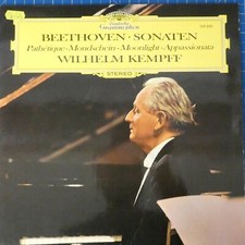 Beethoven Sonaten Wilhelm Kempff Deutsche Grammophon LP2583