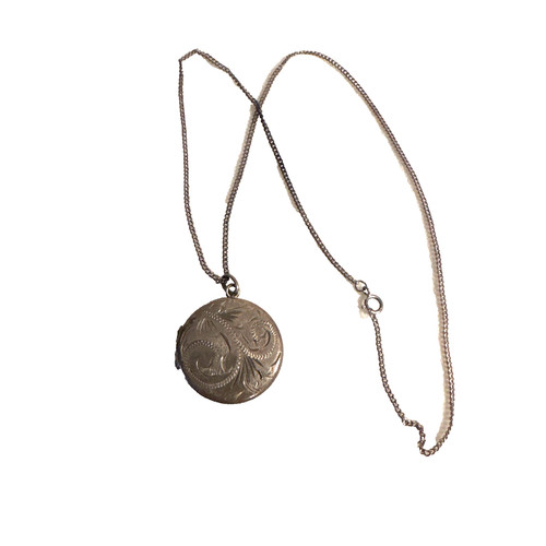 925 sterling silber medaillon - silber,