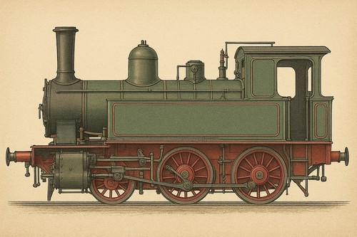 Lokomotive dampflok zug - dampflok,