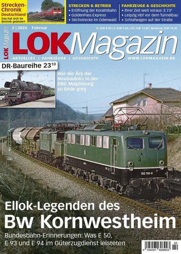 Zeitschrift lok magazin - lok,