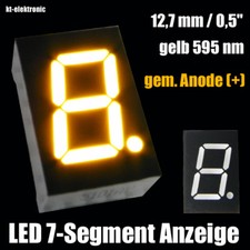 Stück led segment - 10, 7-segment