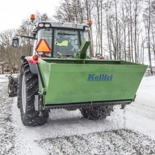 Salzstreuer 1250L 2,10m Streuer Selbstladung Salz Winterdienst Sand Heckstreuer