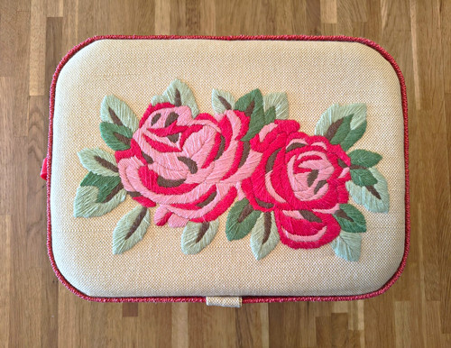 Rar cath kidston - nähkorb, rot