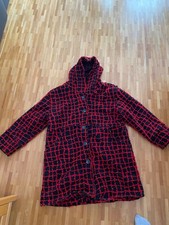 Wollmantel damen rot - wollmantel, rot-schwarz