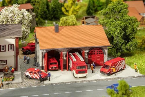 Faller feuerwehrgerätehaus - faller,