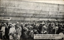 Ak Zeppelin Luftschiff LZ 4