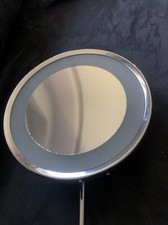 Kosmetikspiegel, beleuchtet, 3- fache Vergrößerung