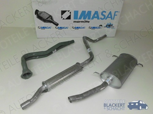 Imasaf auspuffanlage komplett - imasaf,