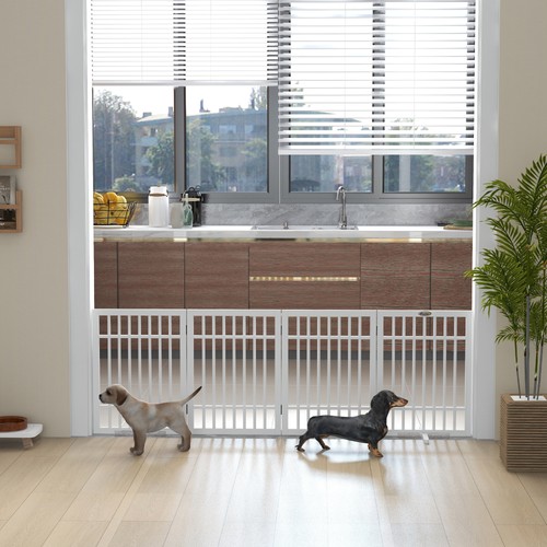 Pawhut absperrgitter hund - absperrgitter,