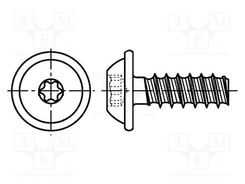 Schraube 3x6 kopf - schraube,