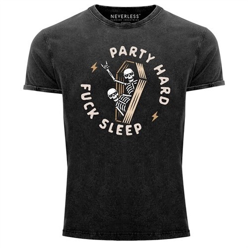 Neverless herren shirt - neverless®, t-shirt