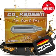 10 x 16g CO2 Kapseln mit Gewinde für Fahrradpumpen Kartuschenpumpen AirGun etc.