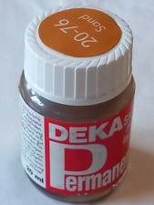 Stoffmalfarbe Sand 2076 DEKAperm 20 ml angebrochen