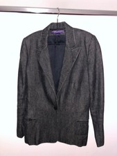 Ralph Lauren Collection Sakko Herren Schwarz Gr. 12