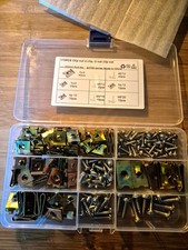 Set Blechmuttern, Clipmuttern, Clips, 164 Stk.