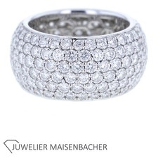Ausdrucksstarker Brillant Ring Pavé Gold *Frank Trautz*