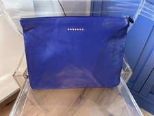 Filofax Tasche blau Leder 