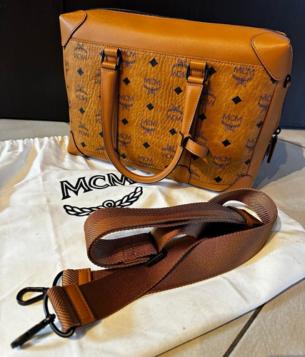 Mcm damen handtasche cognac - mcm,