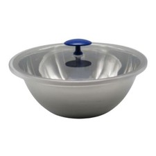 Schale Obstschale Schüssel Salatschale Rührschüssel ca.4 L Edelstahl mit Deckel