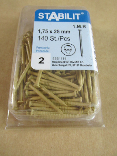 140 stück color - color-pin, 1,75x40mm