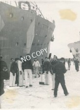 Foto WKII  U-Boot Tender "Lech" der Kriegsmarine auf See 1942 E1.35