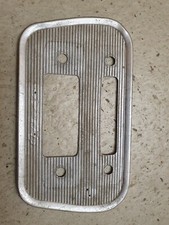 Car radio chrome bezel for