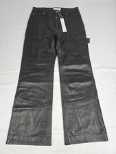 Young Poets Society Fiorin Veg Cargo 231 Lederhose black Größe M