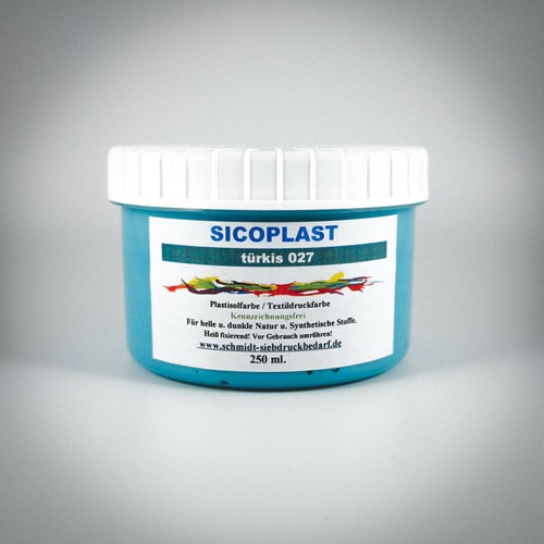 250ml sicoplast 027 türkis - 250ml,