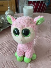 @ Glubschi  TY Nici Schaf Rosa GLUBSCHIS 18 cm Kuscheltier Weihnachten Plüsch @