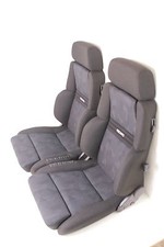 RECARO ORTHOPÄD  PAAR  MIT KLIMAPAKET NEU BEZOGEN STOFF SCHWARZ