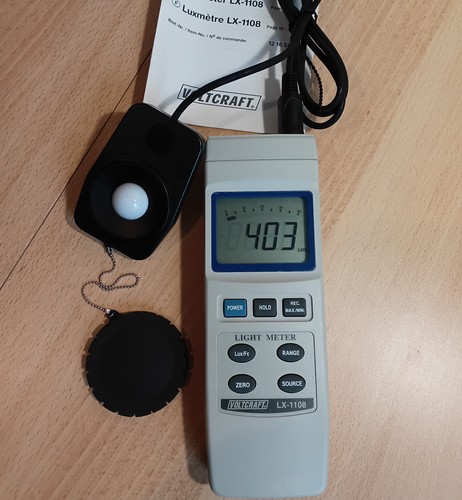 Professionelles luxmeter - professionelles,