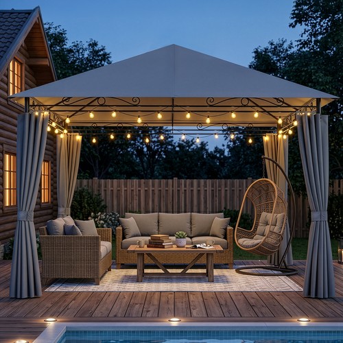 Gartenpavillon 3 m - 3, x