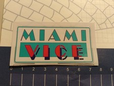 Miami Vice Aufkleber 7x3 cm