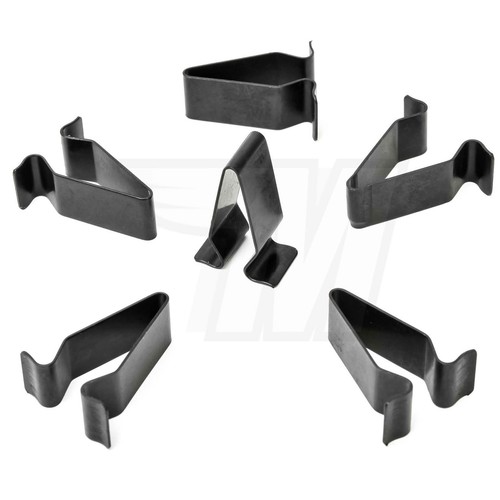 10x metall halterung klammern - metall,