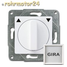 Schalter UP Unterputz + GIRA Zwischenrahmen f. Rolladen Rollladen Jalousie Rollo