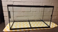  112L Aquarium mit den Maßen, BxHxL  80x40x35 und Deckel mit Beleuchtung