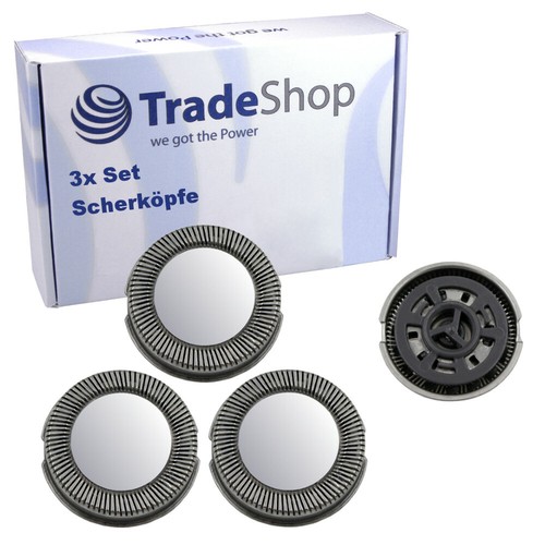 Set scherkopf für philips - 3x,