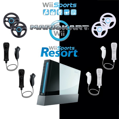 Nintendo wii konsole schwarz - nintendo,
