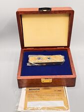 Minox LX Selection Limited Edition 757/999  Gold 8x11  Mahagoni Schatulle