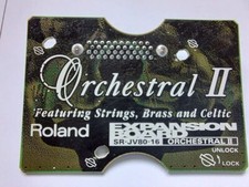 ROLAND Expansion " ORCHESTRAL II" SR-JV80-16 f.JV1080/2080  XV3080/5080 recapped