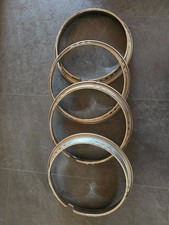 Radzierringe 13 zoll Edelstahl verchromt Ford Mercedes Opel